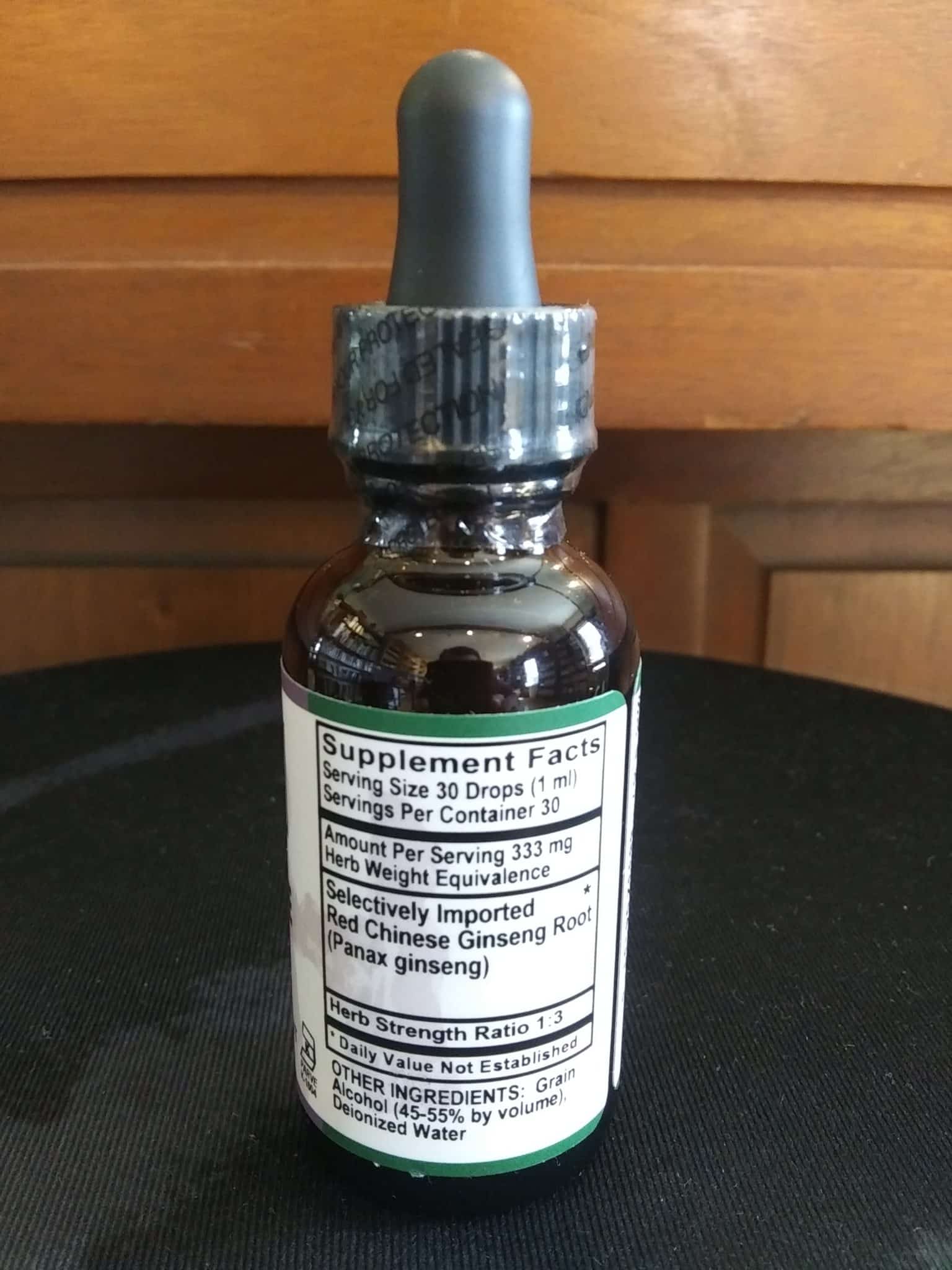 Red Chinese Ginseng Tincture 1oz. - Image 2