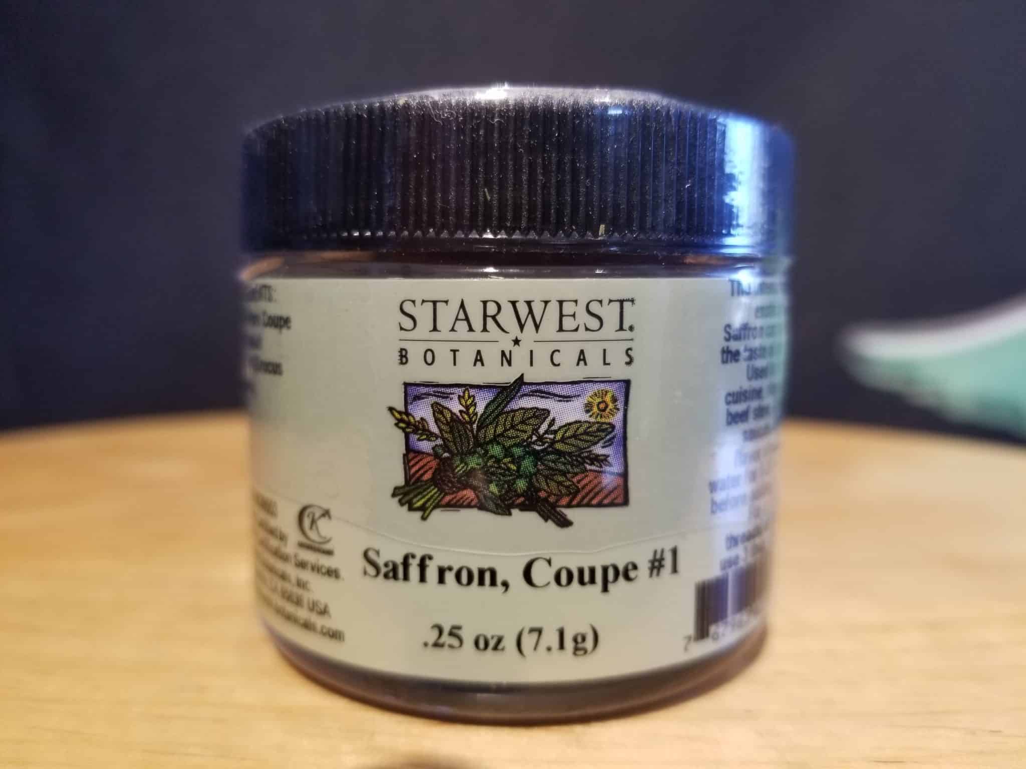 Saffron, Coupe #1, .25 oz jar (7.1g) - Image 2