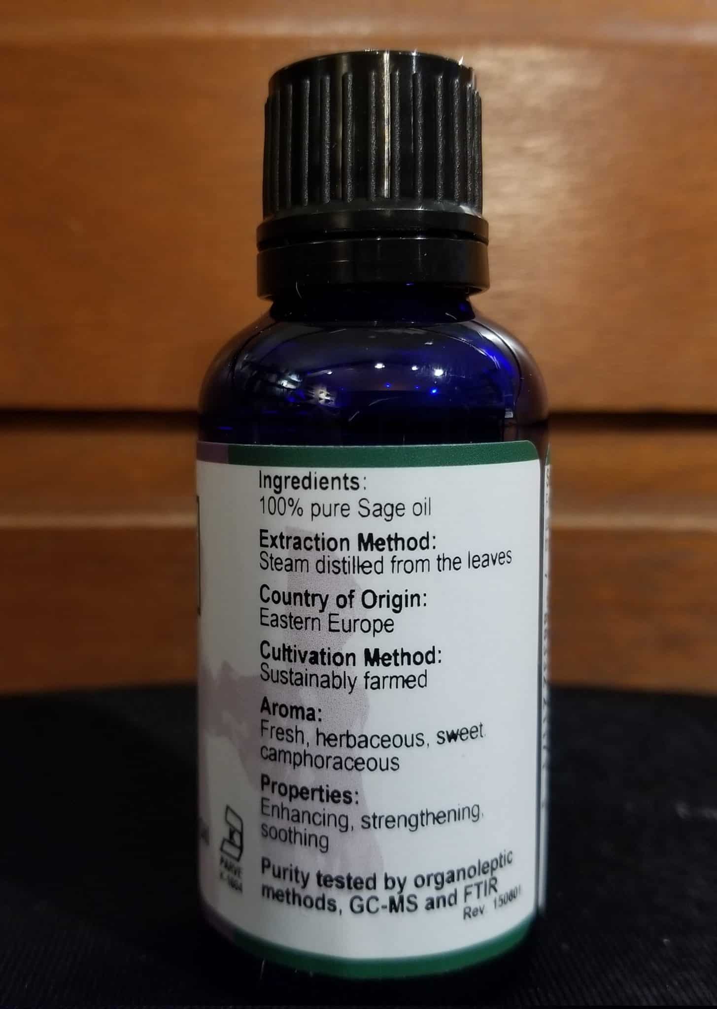 Sage Essential Oil 1oz. - Image 2