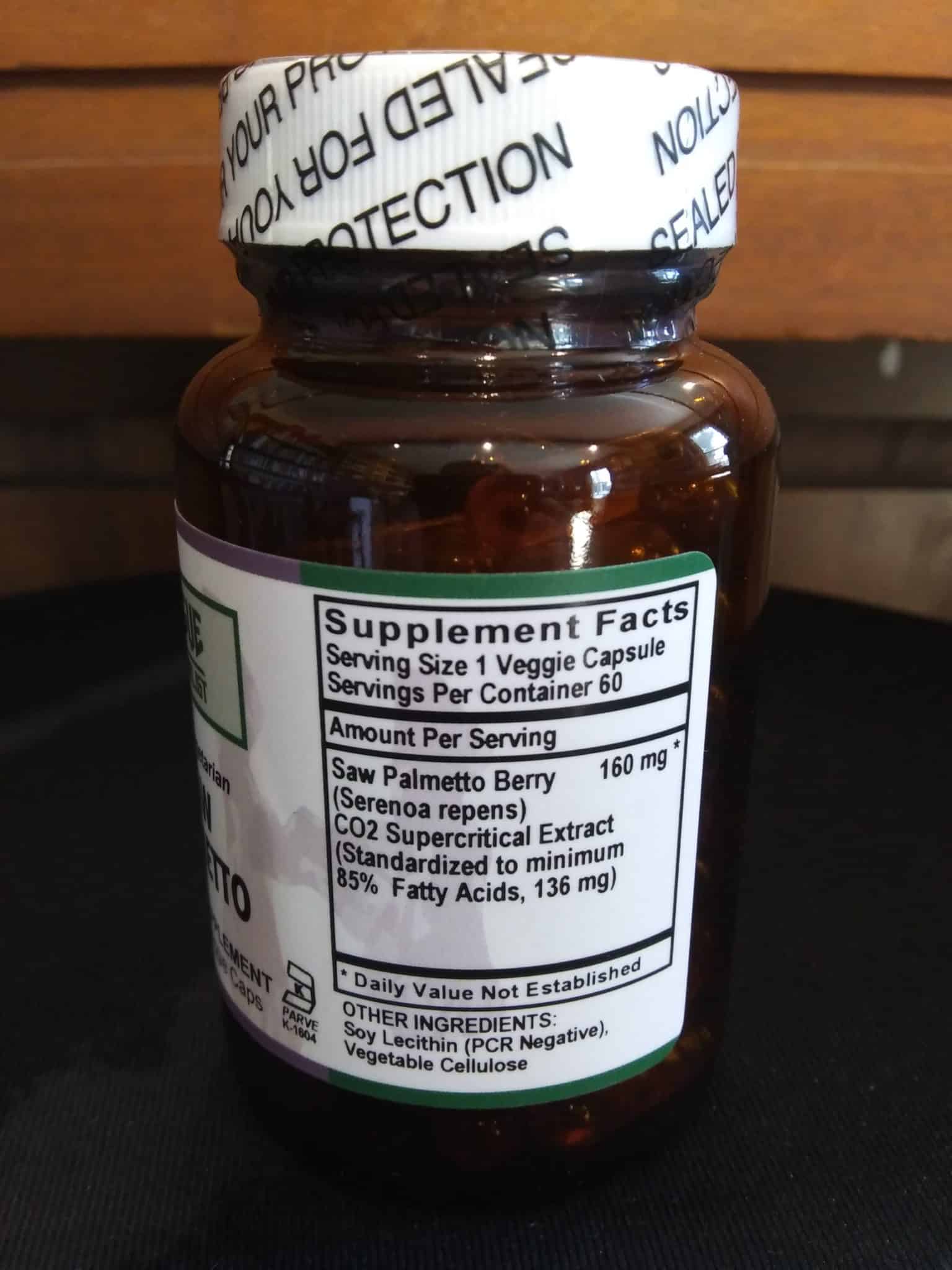 Saw Palmetto Liquid Capsules 60ct - Image 2