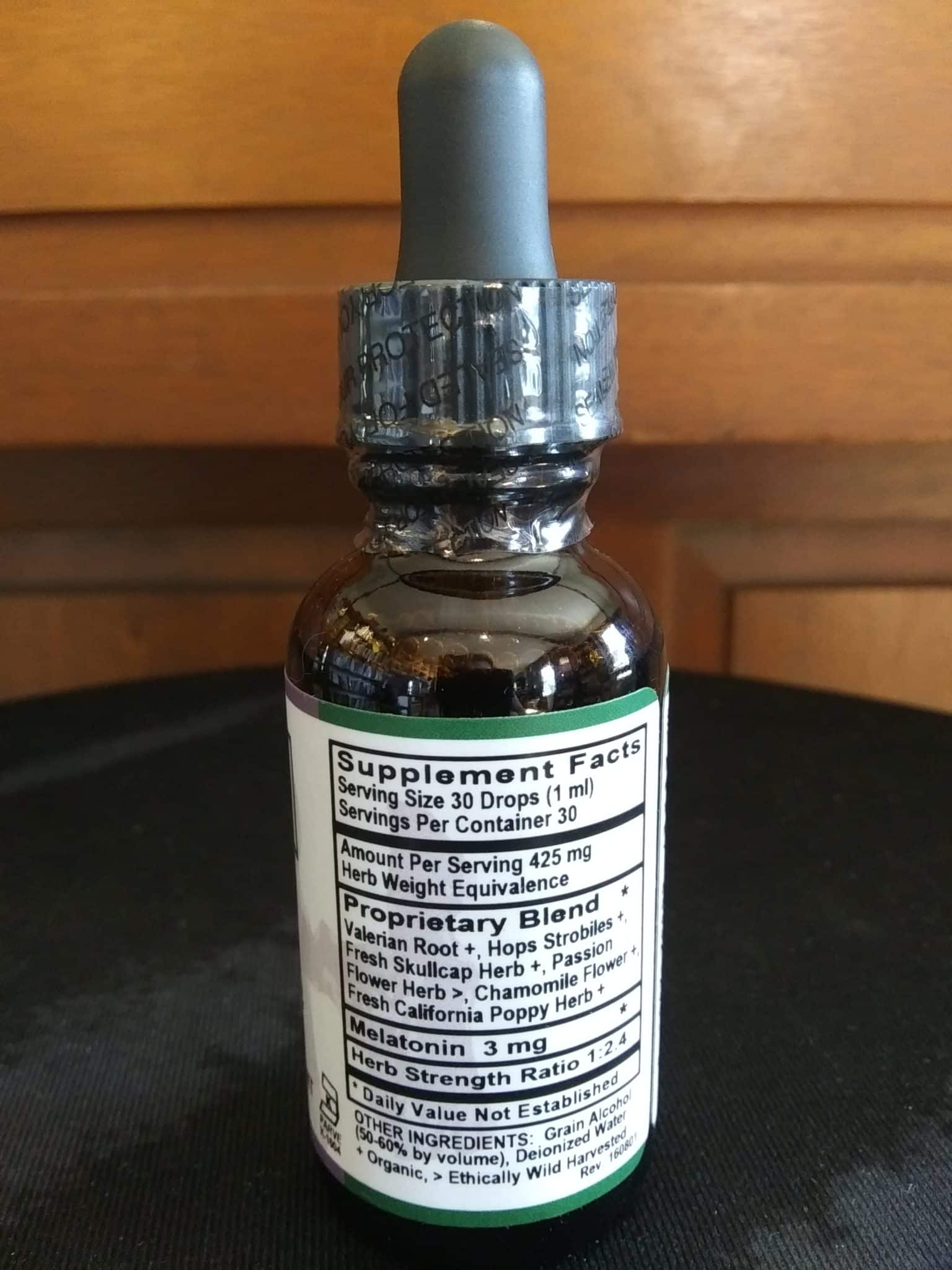 Sleep w/ Valerian & Melatonin Tincture 1oz. - Image 2