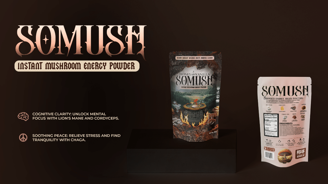 SoMush Honey Vanilla Mushroom 'Coffee' 3.5oz. - Image 7