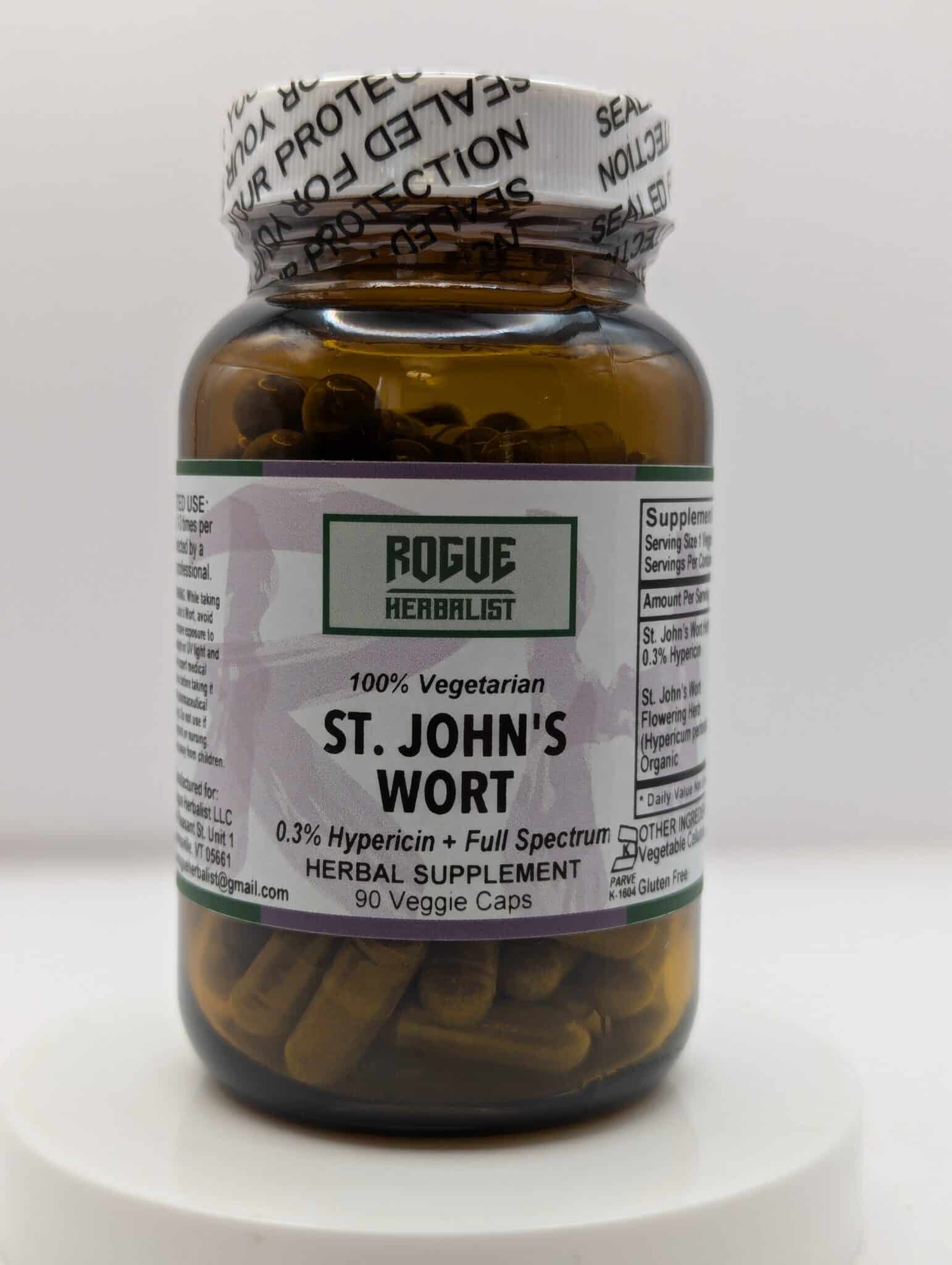 St. John's Wort Powder Capsules 90ct