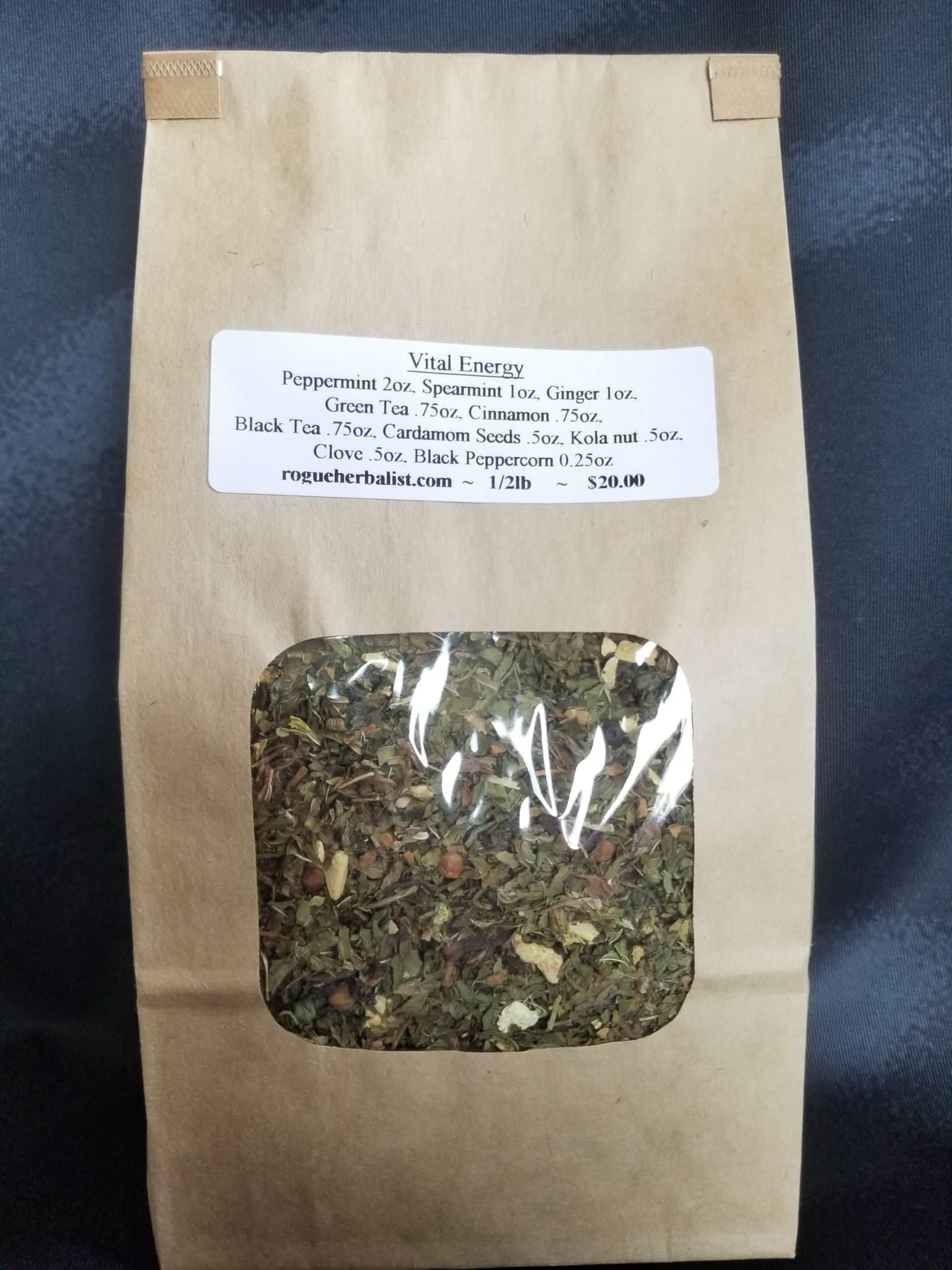 Vital Energy Tea Blend 8oz.