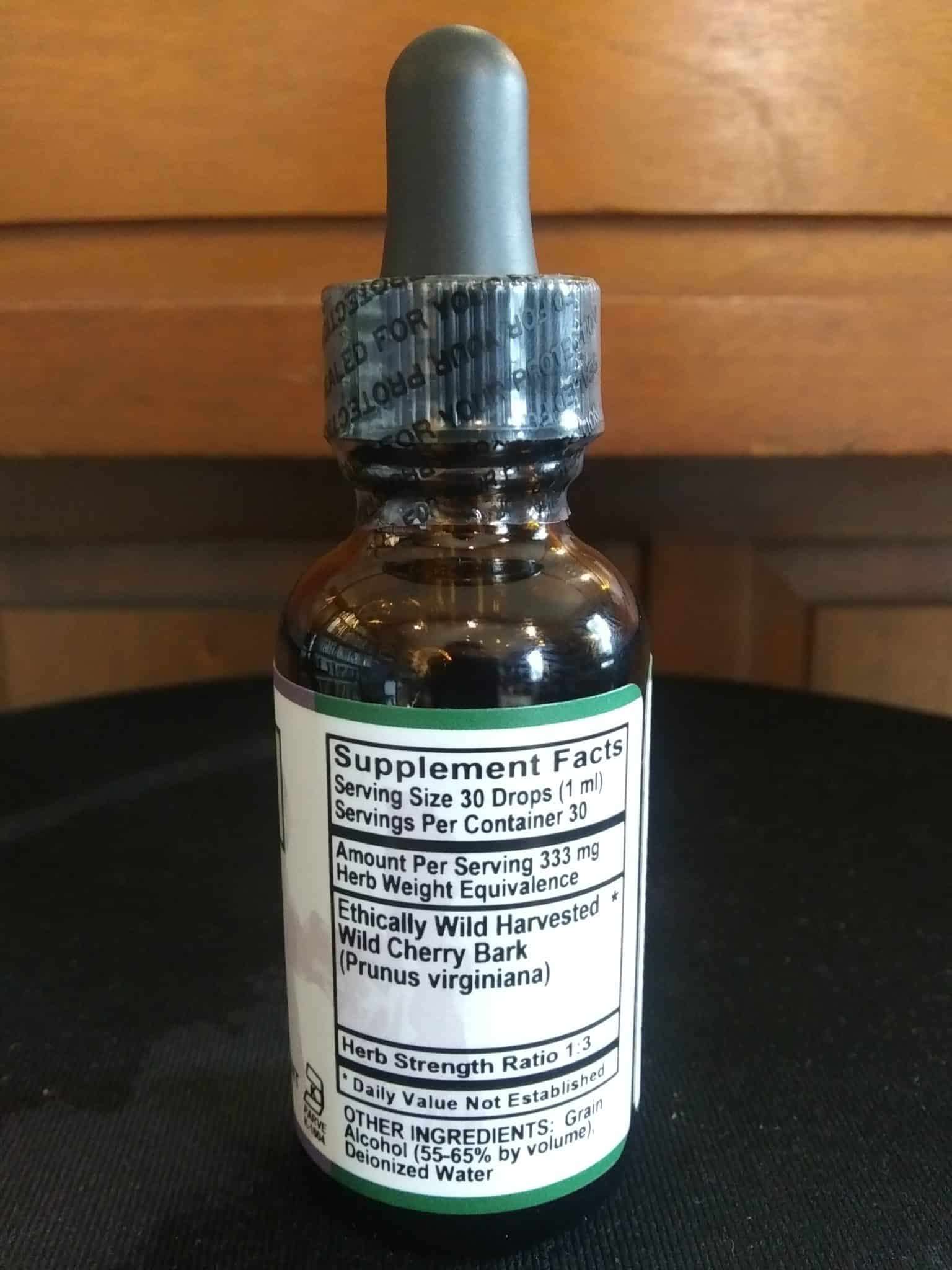 Wild Cherry Bark Tincture 1oz. - Image 2
