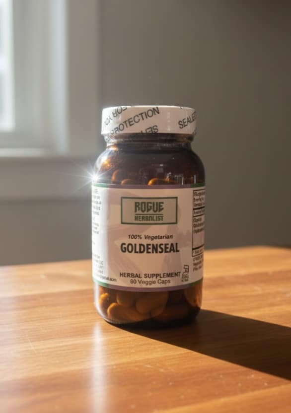 Goldenseal Powder Capsules 60ct