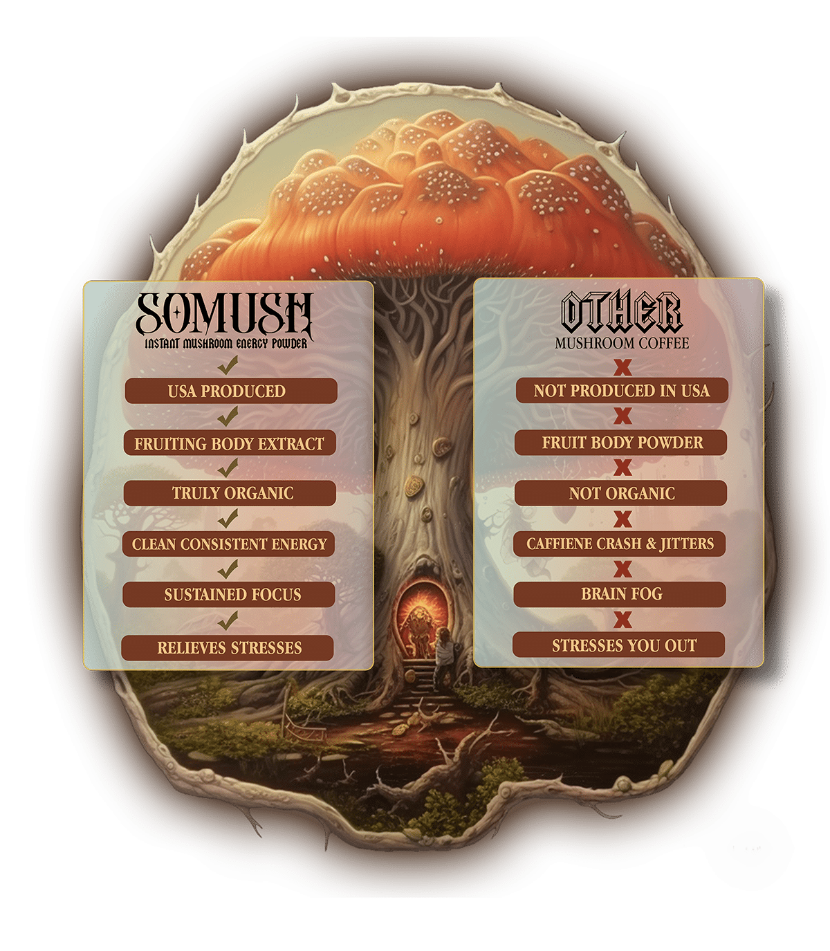 SoMush Honey Vanilla Mushroom 'Coffee' 3.5oz. - Image 9
