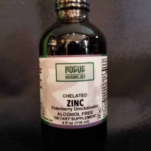 Chelated Zinc Elderberry Umckaloabo 4oz.